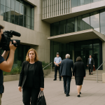 Budynek sądu w Australii, w którym toczy się proces brytyjskiego rapera