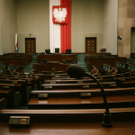 Sala poselska polskiego Sejmu w Warszawie